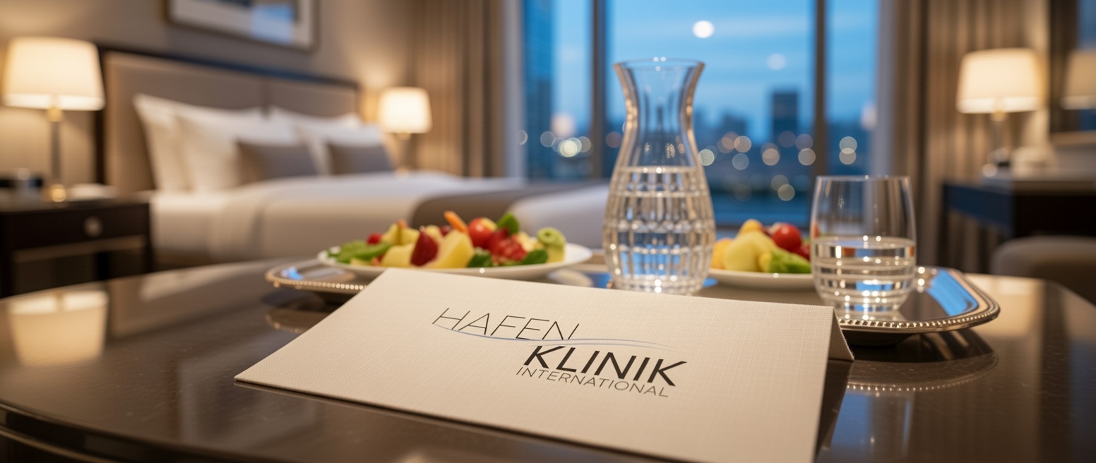 Luxury hotel accommodation for medical tourism patients in Hamburg